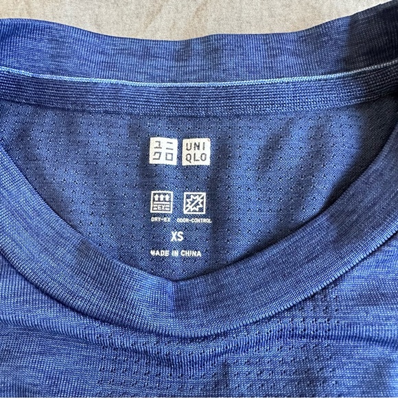 Uniqlo DRY-EX Color Block Crew Neck Short-Sleeve T-Shirt - Men's XS - Picture 6 of 8